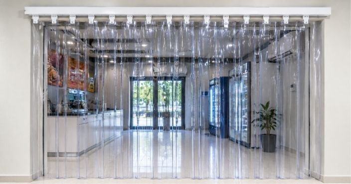AC Transparent PVC Curtain
